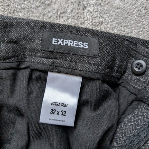 Express 32x32 Extra Slim dress pants - Picture 3 of 4